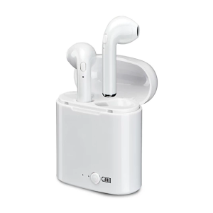 iLive Electronics Truly Wire-Free Bluetooth Earbuds, Sweatproof Design, Charging Case, Includes 3 Set of Ear Tips, White 