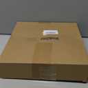 Soulchen 34 Pcs Gold Christmas Tree Decorations Set Include 24 5.1 Inch Icicle Ornaments Glitter Star Tree Topper 32ft Christmas Ribbon 8 LED Lights for Xmas Winter Holiday Party Hanging Decor