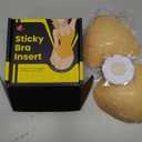 Double Sided Sticky Bra Push Up, Invisible Bra Pad Inserts for large breasts, Adhesive Bra for Bikini Swimsuit (Medium, Beige)