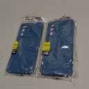 Pack of 2 WOGROO for Samsung Galaxy S20 Ultra Case Dark Blue, Scratch Resistant with Soft Touch, Slim Thin Phone Cover for Samsung Galaxy S20 Ultra