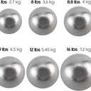 10Cent Sports Iron Shot Put (2.7kg to 7.2kg) (6lb to 16lb)