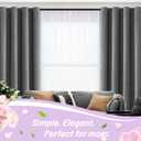 KAMANINA Bronze Curtain Rods for Windows 72 to 144 Inch(6-12ft), Heavy Duty Long 1 Inch Curtain Rod 32 to 144 Inches, Decorative Single Drapery Rods, Square End