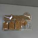 PH PERKHOMY 180 Pcs Gift Tags with String Attached Kraft Paper Blank for Price Tag Gift Bag Hang Tags Box Labeling Clothes Craft Wedding Christmas Presents Halloween (Brown 180 Pcs)