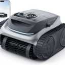 700 C10E Pool Cleaner Robot, Cordless Pool Vacuum w/Superior Suction, Triple Motors, Smart Navigation, APP Control, Wall/Waterline, 140-Min Runtime for Inground Pools up to 861 Sq.Ft (Silver)