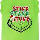 Green Monster Dog Costume,Halloween Christmas Dog T-Shirts Clothes Outfit for Pets Small Medium Large Dogs Cats(Small) (S(6-9lb))