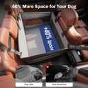MIXJOY Dog Car Seat for Large Medium Dogs, Back Seat Extender for Pets, Waterproof Pet Carseat for Medium Sized Dog, Hammock for Pet, with Storage Pocket for Cars/SUV/Truck(L-28 * 22 * 20.5in)