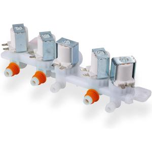 AJU73213301 Washer Water Inlet Valve OEM- Upgraded Design | Fits Kenmore/LG WT7200CW, WT5001c*, WT1201CW & More | AJU75152601 Replaces 5221EA1008F, AP5668417, AP6308239