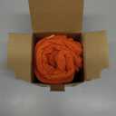 Kevin Textile Fall Outdoor Waterproof Throw Pillow Covers Decorative Farmhouse Water Resistant Checkered Cushion Covers for Tent Patio Garden Couch Sofa Pack of 2 (18x18 Inch Orange)