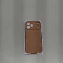 for iPhone 17 Pro Max Case, Liquid Silicone Cover with Camera Protection Anti-Scratch Soft Microfiber Lining Shockproof Protective Phone Case for iPhone 17 Pro Max 6.9", Light Brown