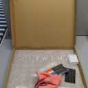 Acrylic Magnetic Calendar for Refrigerator - Clear Dry Erase Calendar for Fridge | Acrylic Calendar w/Monthly Grid And Weekly Planner Section | 15’’x17’’ Vertical Magnetic Fridge Calendar 2025 | Magnet Calendar for Fridge w/Gold Magnets