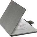 CoBak Case for Remarkable Paper Pro, Magnetic Cover with Corner Protector and Pen Holder Strap, Auto Sleep/Wake Folio Only for Remarkable Paper Pro Color Tablet 11.8" 2024 Release - Fabric Gray