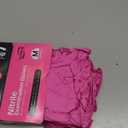 Powder-Free Nitrile Gloves, 3-mil, Disposable Nitrile Gloves, Latex-Free, Powder-Free - Pink/Fuchsia (Medium)