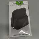 LIZAAL 2-Pack Wrapping Paper Cutter with Wheels | Straight Line Gift Wrap Cutter for Birthday and Christmas, Fits Various Rolls and Papers, Includes 2 Replaceable Blades (Pure Black)