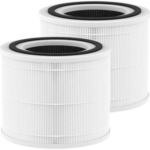 True 14 HEPA Replacement Filter Compatible with 240 Air Purifier, 3-in-1 True HEPA 240 Replacement, Grade True HP-14 with Activated Carbon Filter, 240 HP-14, 2 Pack