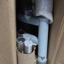 Toilet Safety Rails, Adjustable Toilet Frame for Elderly, Seniors, Handicap & Disabled, Foldable Handicap Toilet Handles Fit Any Toilets (300 LB) (Gray)