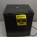 Electactic 1.7 Cu.ft Mini Fridge with Freezer, Compact Refrigerator, Single Reversible Door, Ultra Quiet, Energy Efficient for Office, Dorm, Bedroom, Apartment, Black