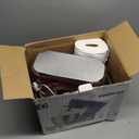 CUSIMAX Stand Mixer, 5-QT Stainless Steel Bowl Food Mixer, Tilt-Head Kitchen Electric Mixer with Dough Hook, Mixing Beater and Whisk, Splash Guard, Red