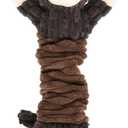 Plush Dog Toy with Crinkle Paper, Tug of War Pull Interactive Toys for Puppies to Large Dogs
