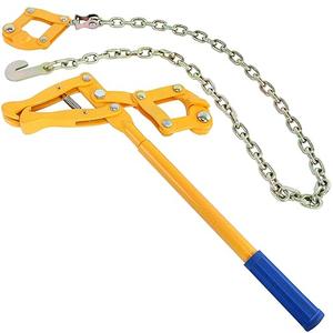 47.25" Chain Link Fence Strainer, Heavy Duty Barbed Wire Tensioner,Chain Strainer Wire Tensioner Labor-Saving Lever Design Capacity 2200lbs for Farm