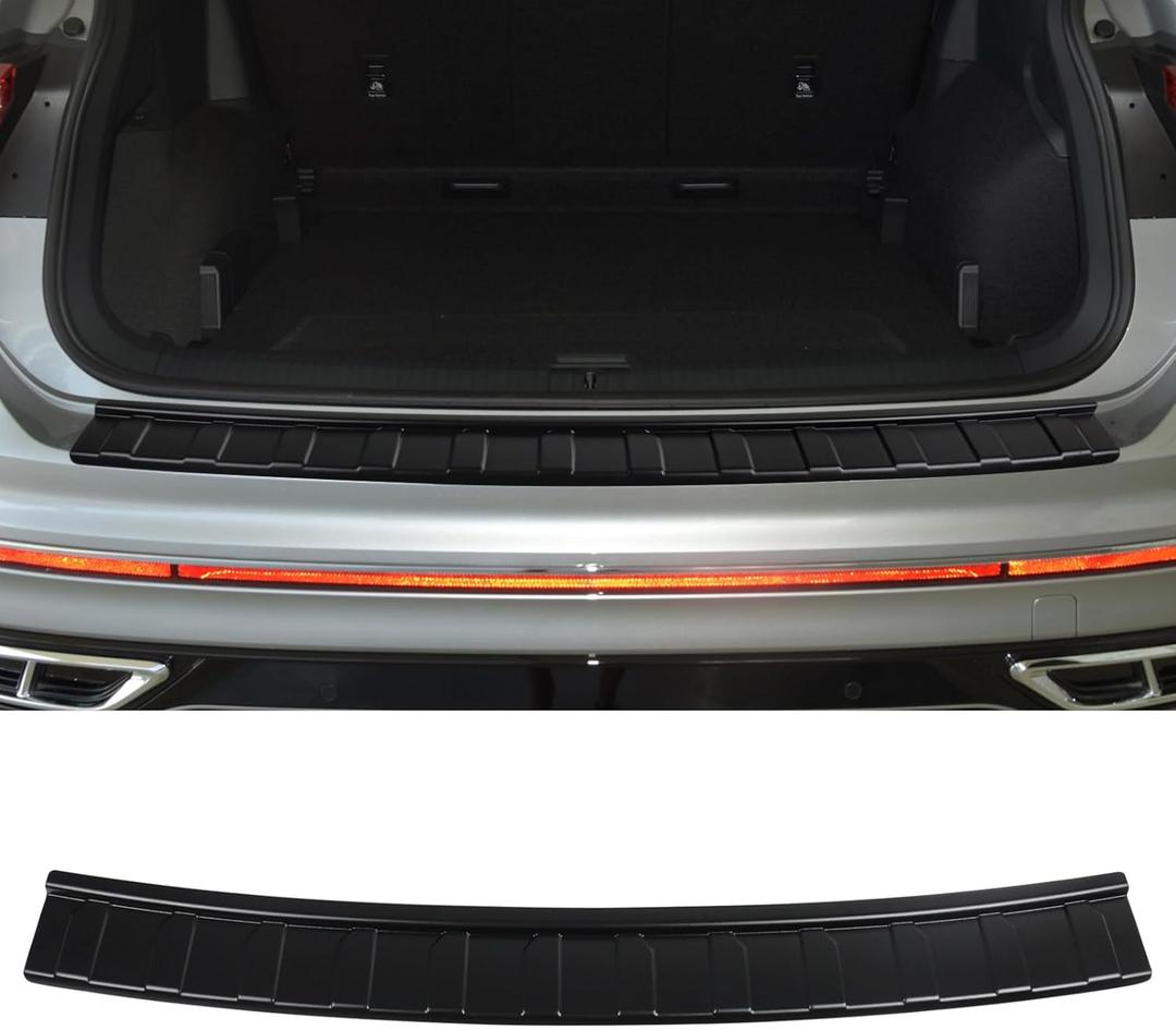 Rear Bumper Guards for Volkswagen VW Tiguan 2018-2024 Accessories ABS Material Bumper Protector Bumper Guard