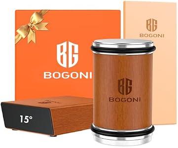 BOGONI Rolling Knife Sharpener, Diamond & Ceramic Disc, 15Â° & 20Â° Magnetic Angle, Fast & Safe for Any Hardness, Sharpening Kit for Kitchen & Pocket Knives, Razor-Sharp Edge, Leather Strop, Classic Kit