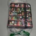 Case for iPad (A16) 11th Generation 2025, iPad 10th Generation Case with Pencil Holder Kids Men Women Multi-Angle View Adjustable Stand Shockproof with Pocket/Hand Strap/Auto Wake Sleep, Bookshelf Cat