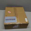 Small Black and Gold Chandelier- 6 Lights Geometric Pendant Light Fixture, Modern Industrial Chandeliers Hanging Lights for Entryway Dining Room Living Room Kitchen Island Hallway Foyer