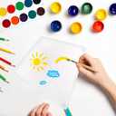 DIY Kites for Kids Kite Making Kit Bulk, Decorating Coloring Kite Party Pack,White Diamond Kite Kits