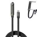 Sideways Phone Charger, 2 in 1 Invisible Holder Charger Cable, 240W Braided Fast Charge Cable with Built-in Phone Stand, 2026 New Foldable Durable USB-C Cord for Phone