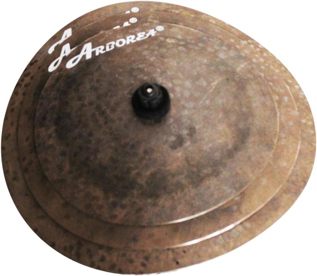 Arborea Smack Stack Cymbal Pack 3 Pieces 7"9"11" B20 Bronze Clap Stack Cymbal Set for Drum Set