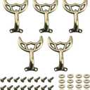 Ceiling Fan Blades Arm, for 42-Inch Fan Blade, Compatible with 7740200 -Antique Brass, -5 Pcs