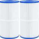 SUNRRA PWK30 Hot Tub Filters Replacement for Watkins 31489, Unicel C-6430, Pleatco PWK30, Filbur FC-3915, 73178, 73250, 71825, P/N0969601, Durable Hot Springs Spa Filter, 30 sq. ft, 2 Pack