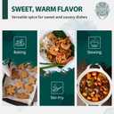 Soeos Organic Cinnamon Sticks, 8 oz (226g), 3.5" Length, 100% Raw, Non-GMO, Kosher Certified, Whole Cinnamon Sticks Seasoning Spice for Coffee, Baking, Cooking and Beverages (EXP 07/09/27)