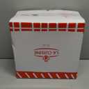 La Cuisine 2175MB Enameled Cast Iron Dutch Oven, Casserole, Pot, 5-Quart (QT) - Matte Black Enamel Interior, Teal Porcelain Enamel Coating Finish Exterior