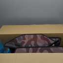 Heated Cat House for Outside Foam Board, Extremely Insulated Outdoor Cat House Escape Door, Weatherproof & Waterproof Awning, Elevated Feral Animal Shelter for Winter (25.0"L x 15.0"W x 18.5"H, Cammo)