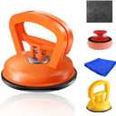 LYNN Suction Cups Dent Removal Tool - 2 Pack for Minor Dents on Car Door, Window and Metal Surfaces | Home Auto Body Use