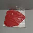 Colarr 24 Pcs Valentine's Day Large 3D Heart Shape Garland 9.8 x 9.8 inch 3D Jumbo Heart Shape Hanging Paper for Wedding Anniversary Birthday Indoor Party Supplies(Red Pink)