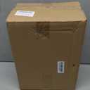 Ukonvi Paper Plate Dispenser, Paper Plate Holder for Kitchen Counter, Wood Rustic Silverware Utensil Caddy, Cutlery Flatware Organizer Box for Cups Spoons Forks Plates Napkins, Kitchen Accessories