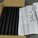 Woolmug Solar Pathway Lights, 6 Pack LED Solar Light Outdoor Waterproof, Auto On/Off Path Lights for Walkway Outside Yard Lawn Sidewalk (Warm White)