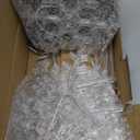 Kringle Traditions 20" Warm White LED Snowflake  Folding Lighted Snowflake Decoration for Outdoor Christmas Displays, Large Holiday Yard Decor, Steady Lights