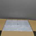 Gueevin 24 Pcs Large Capacity Plastic Pencil Box Clear Plastic Pencil Case Crayon Box with Snap Tight Lid Watercolor Pen Storage Brush Organizer Drawing Tools Container (White)