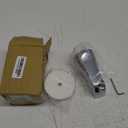 Dreyoo Tub Spout Kit Compatible with American Standard 8888026.002, Slip On Diverter Tub Spout Replacement with Metal Cover Ring and Foam Gasket, Fits 1/2'' Copper Water Tube (Polished Chrome)