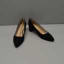 mysoft Women's Pointed Toe Pumps 2 Inch Chunky Block Low Heels Dressy Shoes Slip On Pumps (8)