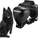 PROHEAR Dog Ear Muffs Hearing Protection for Dogs, NRR 28dB Noise Cancelling Headphones, Easy to Adjust Dog Hearing Protection Earmuffs for Thunder, Hunting, Tourism, Cars, Racing, Large Black