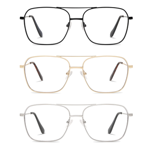 AMOMOMA Retro Reading Glasses for Women Men Aviator Square Blue Light Computer Womens Reader 1.50 2.00 AM6076