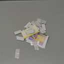 Hooks for Outdoor String Lights Clips: 26Pcs Heavy Duty Light Hook with Waterproof Adhesive Strips - Outside Clear Cord Holders for Hanging Christmas Lighting - Outdoors Sticky Clip