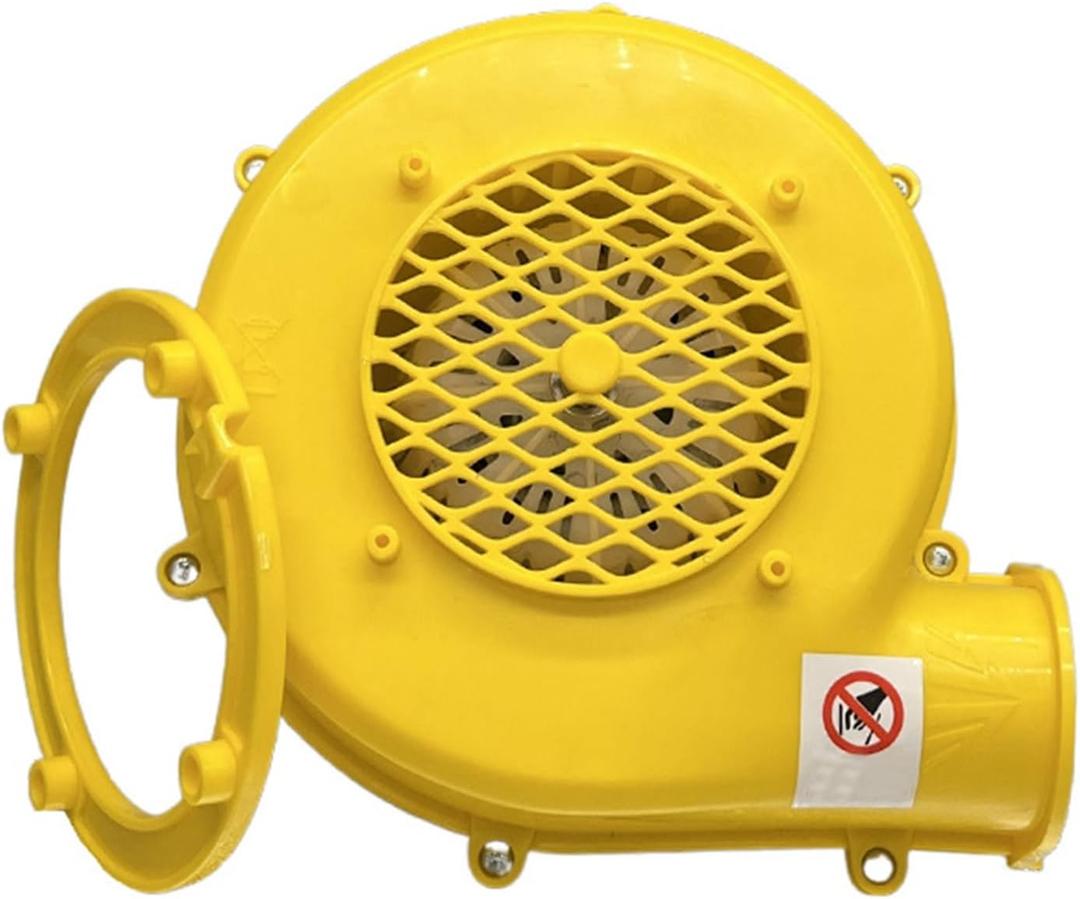 Low Noise Blower Fan, Commercial-grade Portable Blower Fan for Inflatables with Waterproof Switch