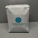 Heated Blanket Full Size,Fast Heating Soft Faux Fur Electric Blankets 72"x84",5 Heat Settings & 10 Hrs Auto Off,Machine Washable, Over-Heat Protection (Grey)