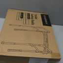 Toilet Safety Rails, Adjustable Toilet Frame for Elderly, Seniors, Handicap & Disabled, Foldable Handicap Toilet Handles Fit Any Toilets (300 LB) (Gray)