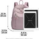 Cute Mini Backpack for Women Nylon Women Small Backpack Purse Kawaii Mini Backpack Small Travel Bag (Light purple), One Size